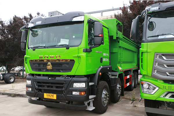 Euro 4 HOWO Dump Truck 430HP丨8x4丨39000KM 2