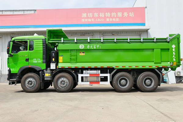 Euro 5 HOWO Dump Truck 440HP丨8x4丨42000KM 3