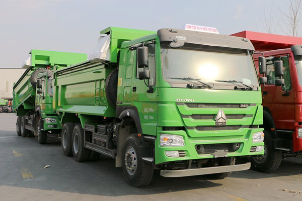 Euro 3 HOWO Dump Truck 340HP丨6x4丨30000KM