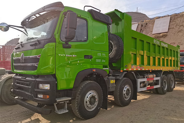 Euro 3 HOWO Dump Truck 500HP丨8x4丨50000KM 2