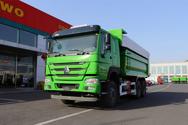 Euro 4 HOWO Dump Truck 400HP丨6x4丨40000KM