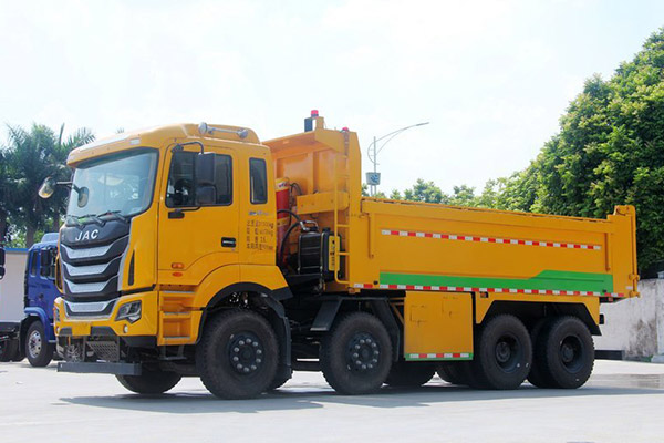 Euro 4 JAC Dump Truck 375HP丨8x4丨43000KM 2