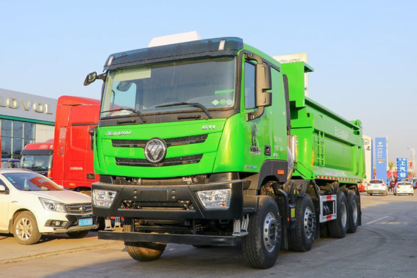 Euro 5 FOTON Dump Truck 440HP丨8x4丨33000KM 2
