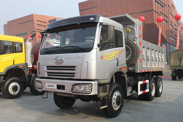 Euro 3 FAW Dump Truck 330HP丨6x6丨50000KM