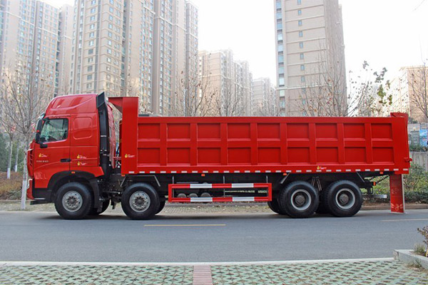 Euro 4 HOWO Used Dump Truck 540HP丨8x4丨36000KM 2