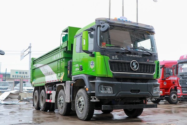 Euro 5 SHACMAN X5000 Dump Truck 430HP丨8x4丨30000KM 1