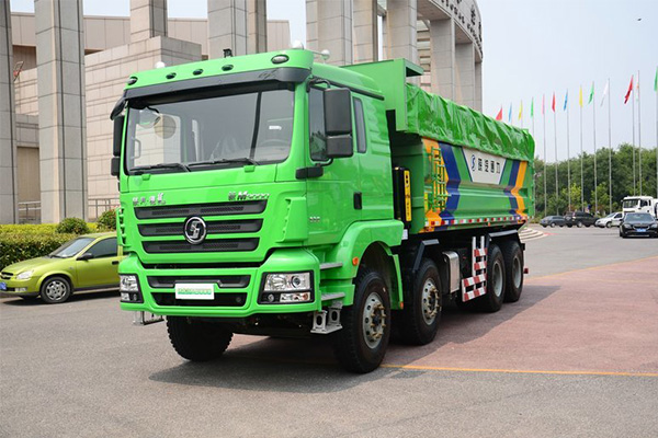 Euro 4 SHACMAN M3000 Dump Truck 336HP丨8x4丨48000KM 1