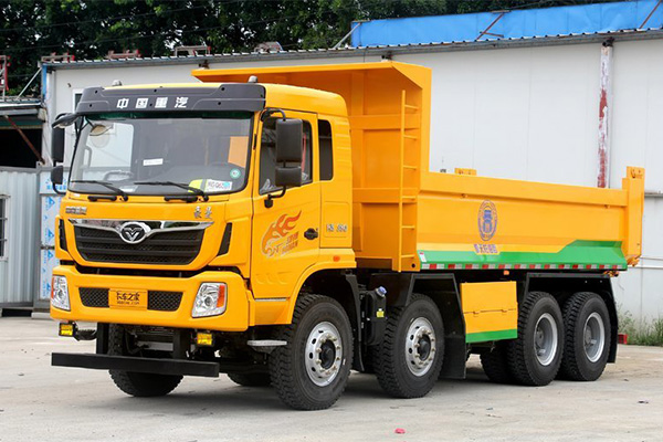 Euro 5 SINOTRUK HOMAN H5 Dump Truck 350HP丨8x4丨30000KM 1