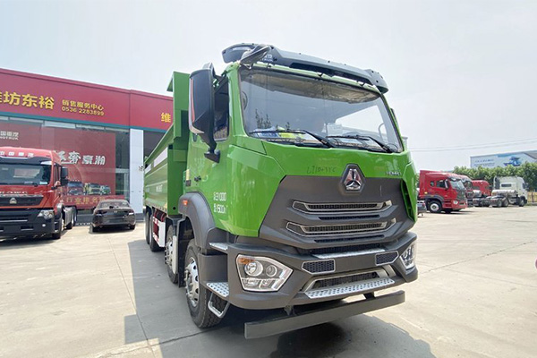Euro 4 SINOTRUK HOHAN N5G Dump Truck 340HP丨8x4丨48000KM