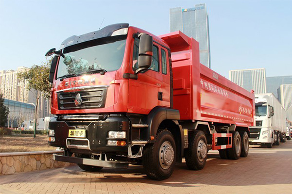 Euro 5 SITRAK G7H Dump Truck 400HP丨8x4丨33000KM