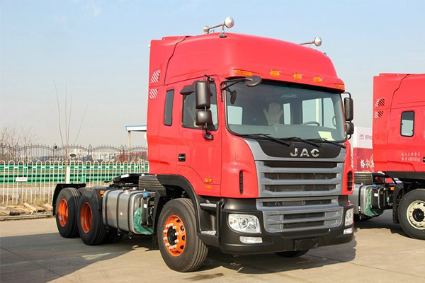 Euro 4 JAC A5 6x4 Used Tractor Truck 430 HP |61000KM
