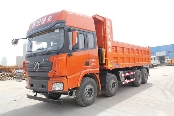 Euro 4 SHACMAN Dump Truck 385HP丨8x4丨46000KM