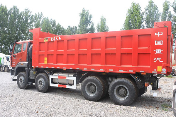 Euro 4 SINOTRUK N7G Used Dump Truck 440HP丨8x4丨56000KM 2