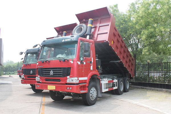 SINOTRUK HOWO 336HP used dump truck