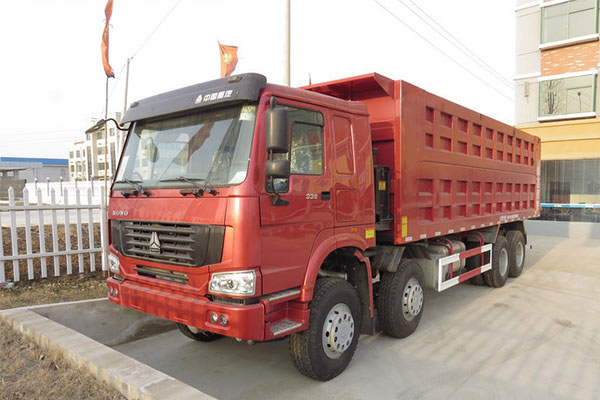 Sinotruk HOWO-7 used 8X4 dump truck | 336HP | Euro 3 1