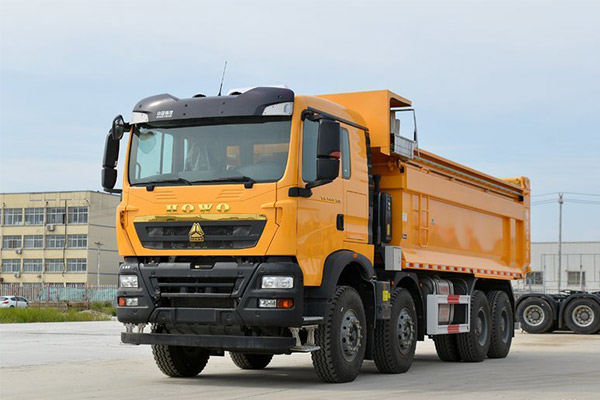 HOWO TX Euro5 8X4 440HP used dump truck