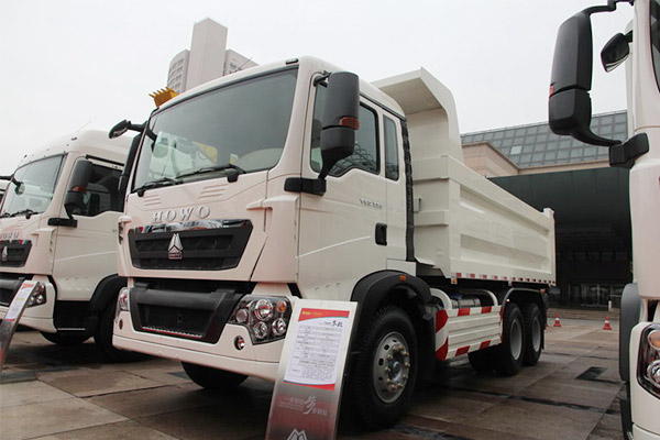 Sinotruk HOWO T5G used 6X4 dump truck 340HP tipper truck Euro 4 
