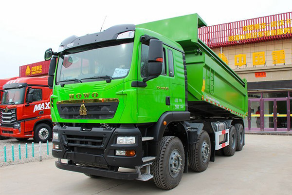 Sinotruk HOWO TX 8x4 used dump truck 460HP 1