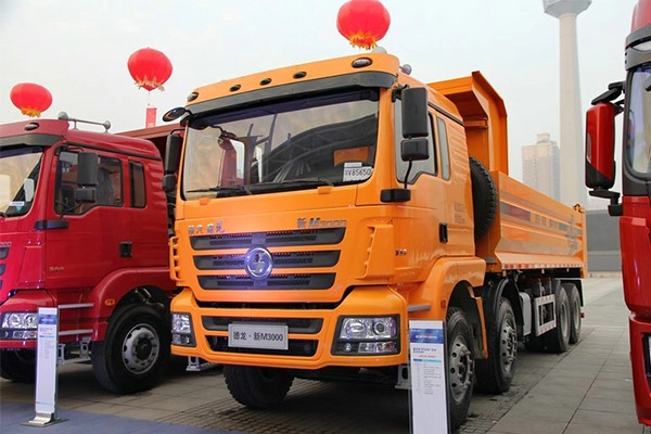 Euro 4 Shacman M3000 8x4 336HP used dump truck 1
