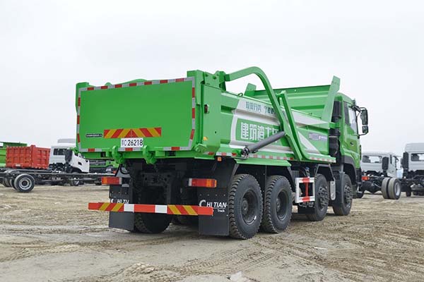 Dongfeng Tianlong  350HP 8X4 6 Meters Dump Truck 4