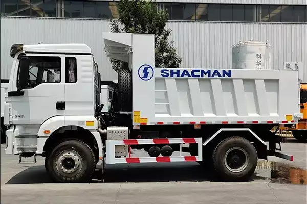 SHACMAN 6 Wheeler 4x2 Mini Dump Truck 4