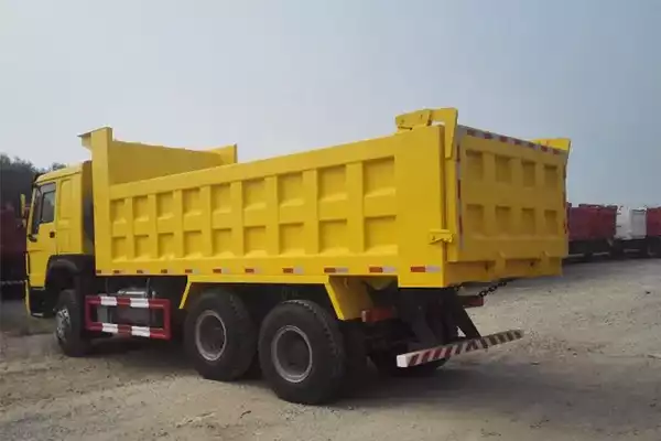 Used Howo 371HP 6x4 Tipper Truck For Sale 4