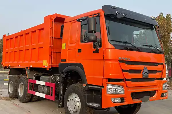 Sinotruk Howo Used 371hp 6x4 Dump Truck For Sale 3