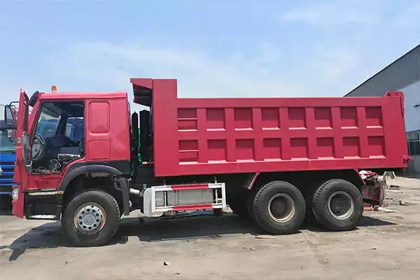 Sinotruck Howo 6x4 375HP Used Tipper Dump Trucks For Sale 4
